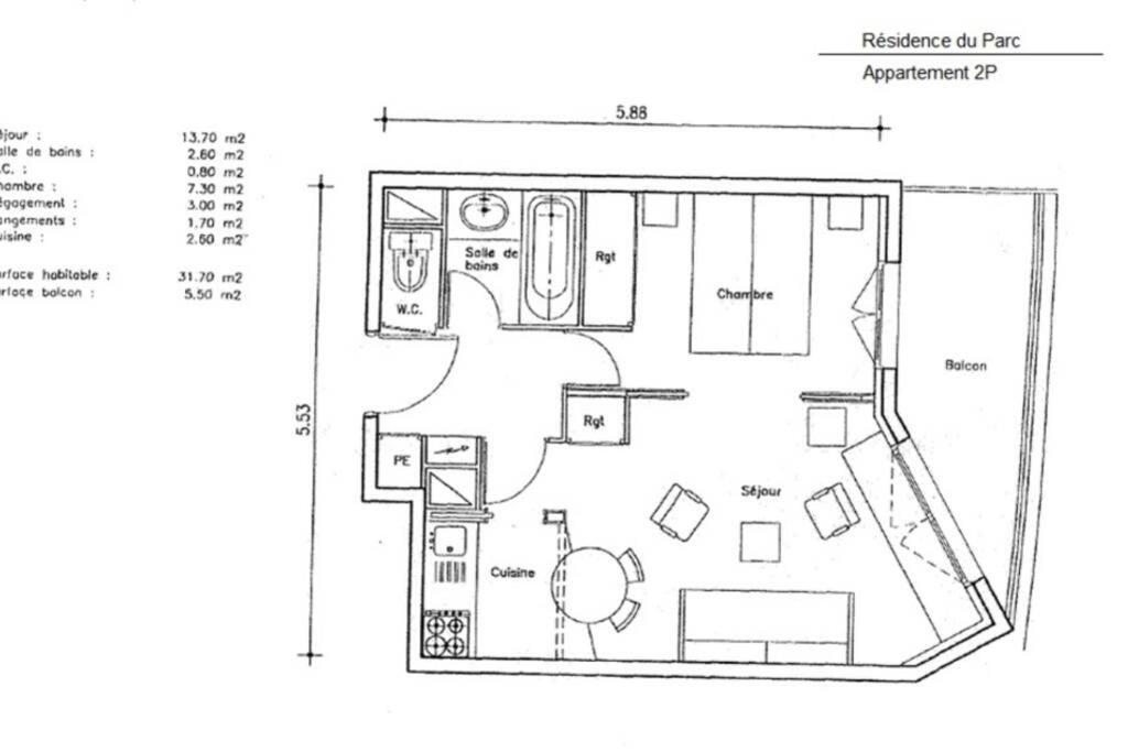 Appartement Lilas Parc 1 - Paris La Defense Курбевуа Екстер'єр фото